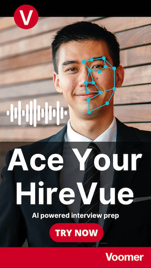 Try Voomer - Practice video interviews with AI feedback