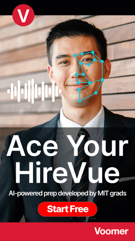 Try Voomer - Practice video interviews with AI feedback