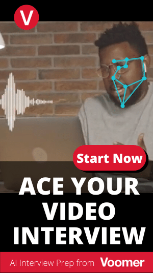 Try Voomer - Practice video interviews with AI feedback